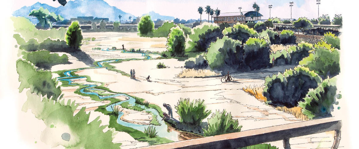 Water Roots - River Walk: A sunset tour to illustrate a new vision for the Rillito