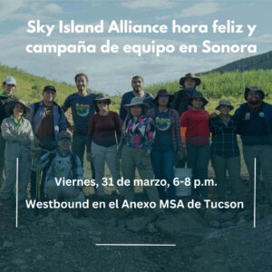 Equipo de Sonora con voluntarios