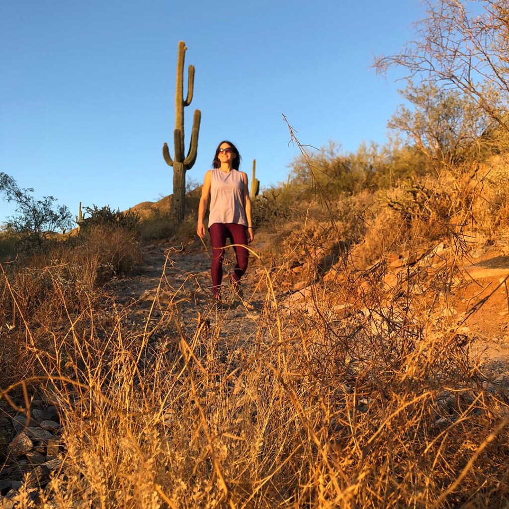 Desert hike