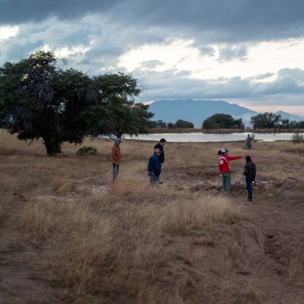 SIA staff, partners, and United Nations staff scout a conservation project at Rancho Agua de en Medio in Sonora.