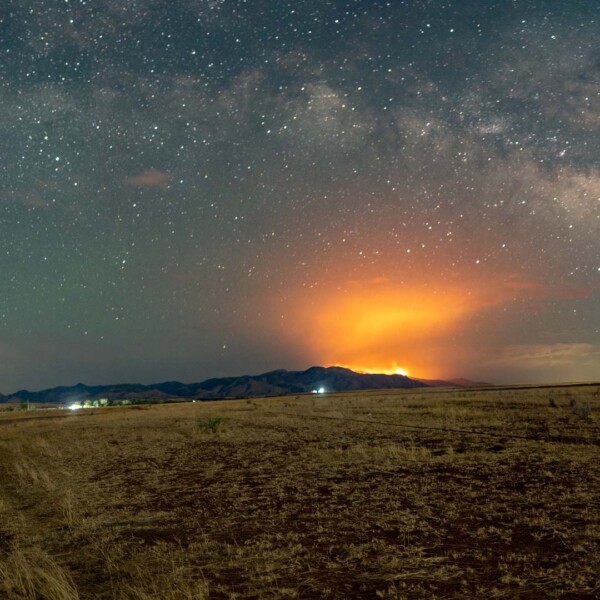 Sierra Los Ajos fire