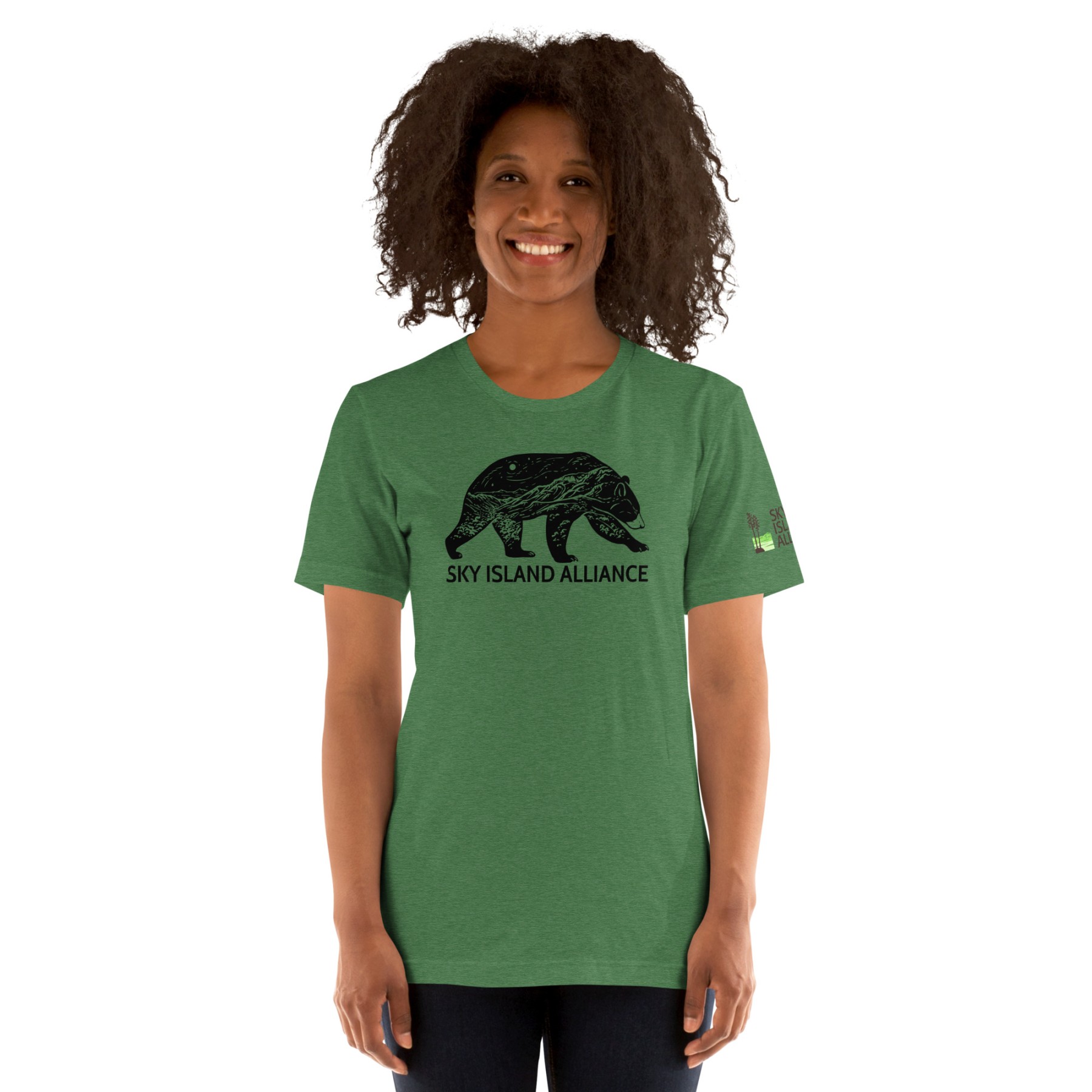 Black Bear - Unisex t-shirt - Image 2